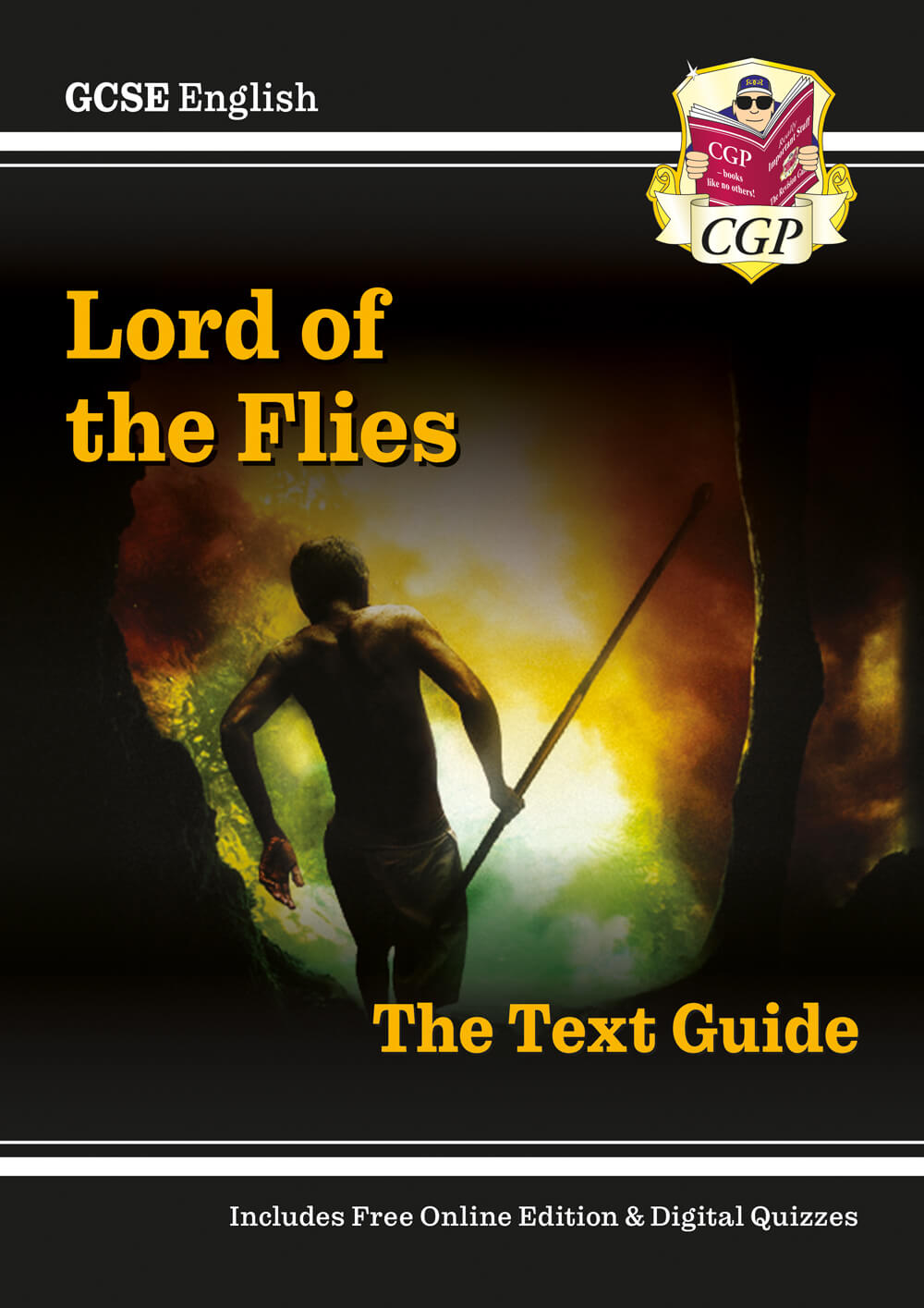 CGP Lord of the Flies Text Guide cover