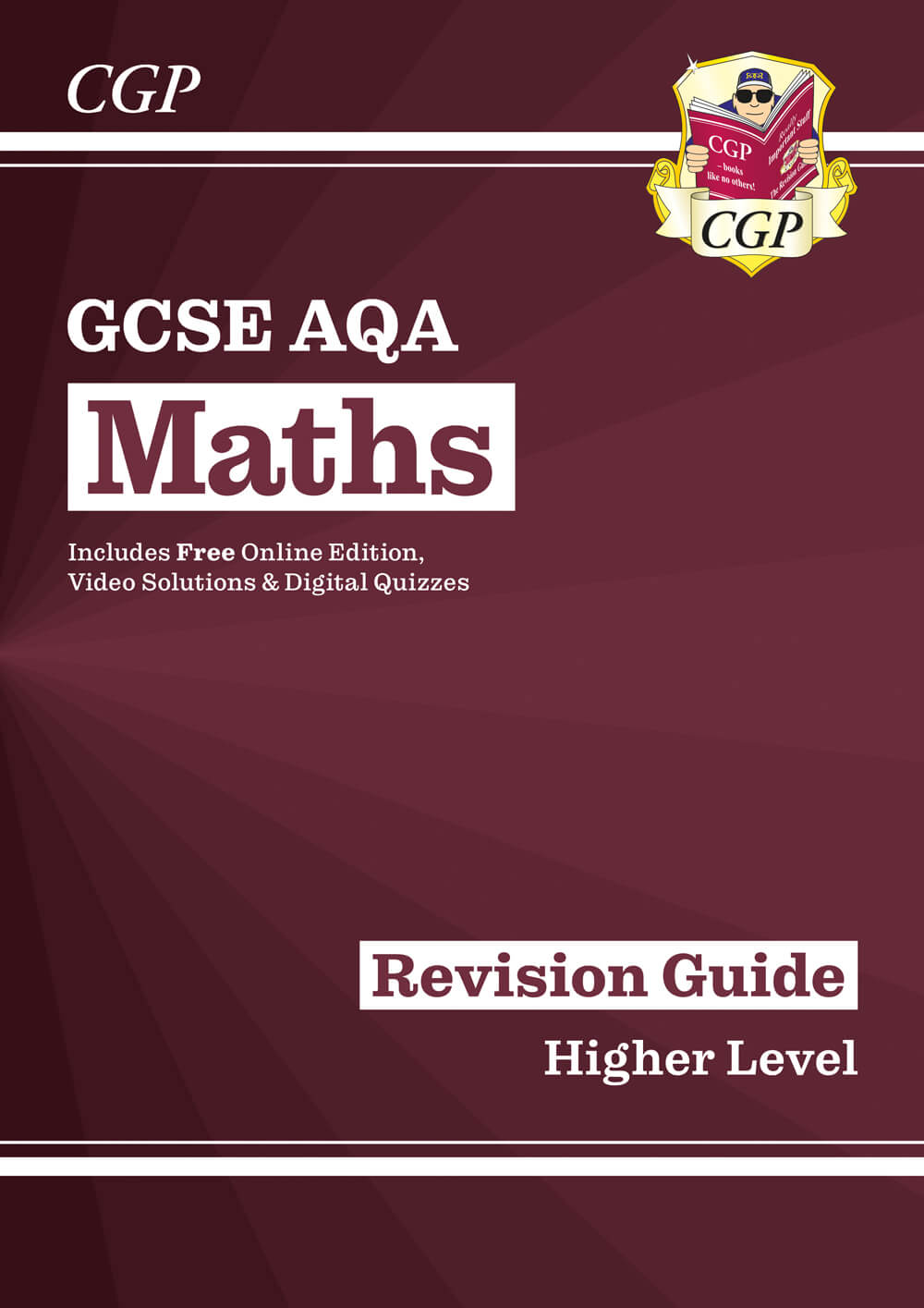 CGP AQA GCSE Maths Higher Revision Guide cover