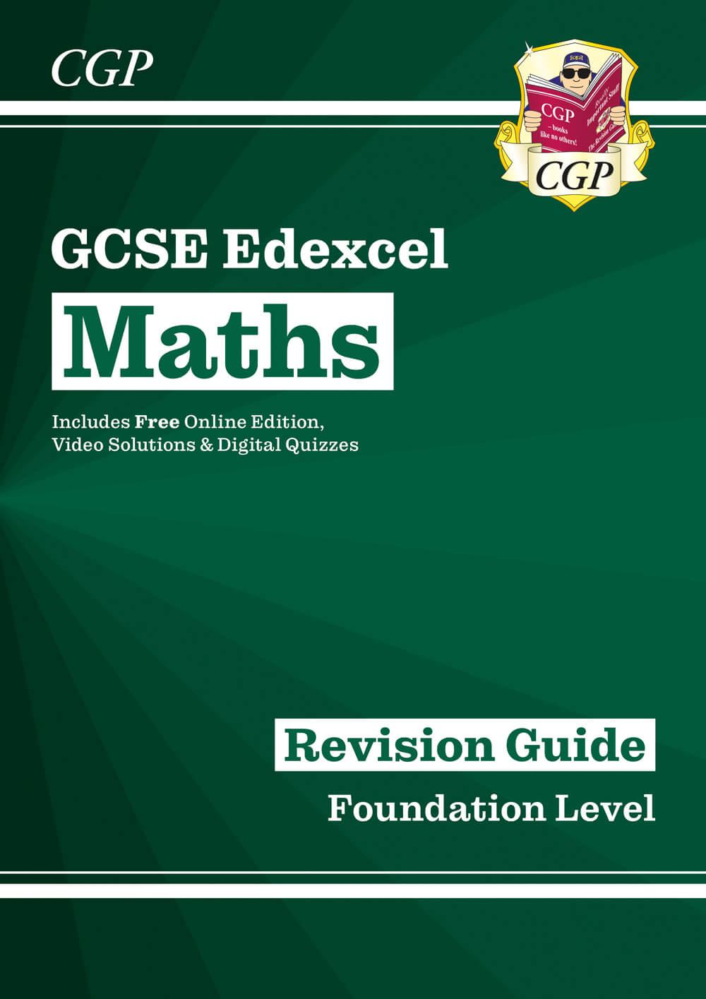 CGP Edexcel GCSE Maths Foundation Revision Guide cover